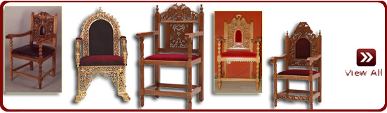 Bishop Chairs Altar