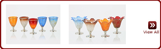 Glass Vigil Lamps