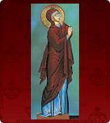 Crucifix (Virgin Mary) - 4451XL