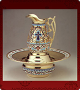 Episcopal Pitcher & Basin - 125