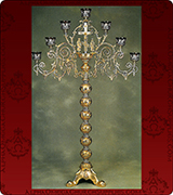 Floor Vigil Candelabrum - 1722