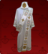 Embroidered Deacon Vestment - 124