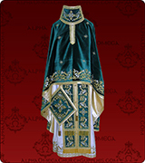 Embroidered Priest Vestment - 184