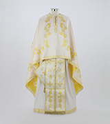 Woven Priest Vestment - 490