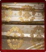 Metallic Brocade Fabric - 335-WS-GS-GM