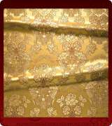 Metallic Brocade Fabric - 350-GS-BR-GM