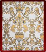 Metallic Brocade Fabric - 365-WS-DB-GM
