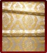 Metallic Brocade Fabric - 375-WS-WS-GM