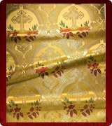 Metallic Brocade Fabric - 380-GS-NO-GM