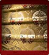 Metallic Brocade Fabric - 380-WS-NO-GM