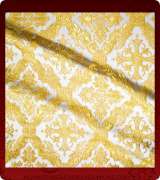 Metallic Brocade Fabric - 395-WS-GS-GM