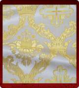 Metallic Brocade Fabric - 410-WS-GS-GM