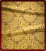Metallic Brocade Fabric - 445-GS-BR-GM