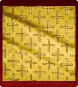 Metallic Brocade Fabric - 470-GS-BR-GM
