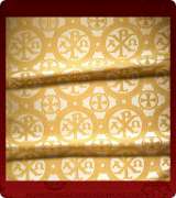 Metallic Brocade Fabric - 505-WS-GS-GM