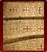 Metallic Brocade Fabric - 515-GS-BR-GM
