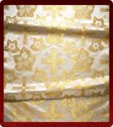 Metallic Brocade Fabric - 580-WS-GM-GM