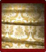 Metallic Brocade Fabric - 585-WS-WS-GM