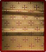 Metallic Brocade Fabric - 610-GS-BR-GM