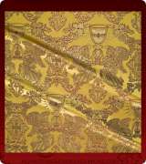 Metallic Brocade Fabric - 615-GS-BR-GM