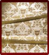 Metallic Brocade Fabric - 615-WS-WS-GM