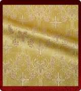 Metallic Brocade Fabric - 620-GS-GS-GM