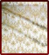 Metallic Brocade Fabric - 620-WS-WS-GM