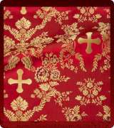 Metallic Brocade Fabric - 400-RD-GM-GM-BR
