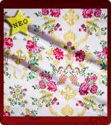 Metallic Brocade Fabric - 400-WS-RD-GM-LC