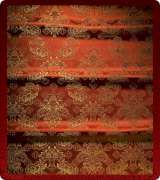 Metallic Brocade Fabric - 545-RD-BR-GM