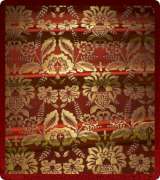 Metallic Brocade Fabric - 555-RD-BR-GM