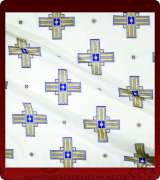 Metallic Brocade Fabric - 305-WS-DB-GM