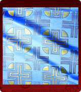 Metallic Brocade Fabric - 340-LB-DB-GM