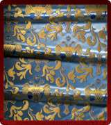 Metallic Brocade Fabric - 360-LB-DB-GM