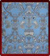 Metallic Brocade Fabric - 365-LB-DB-SM