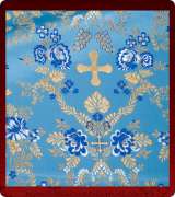 Metallic Brocade Fabric - 400-LB-DB-GM-SM