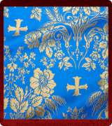 Metallic Brocade Fabric - 405-LB-GM-GM