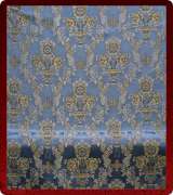 Metallic Brocade Fabric - 425-LB-DB-SM