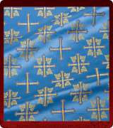 Metallic Brocade Fabric - 470-LB-DB-GM