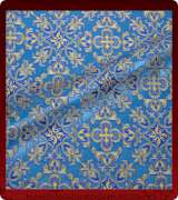 Metallic Brocade Fabric - 480-LB-DB-GM