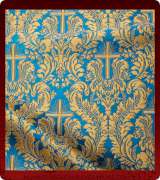 Metallic Brocade Fabric - 485-LB-NO-GM