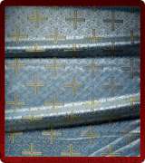 Metallic Brocade Fabric - 510-LB-DB-GM