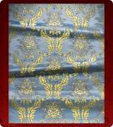 Metallic Brocade Fabric - 550-LB-DB-GM