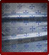 Metallic Brocade Fabric - 610-LB-DB-SM