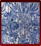 Metallic Brocade Fabric - 625-SM-DB-BV