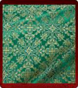 Metallic Brocade Fabric - 480-GR-GR-GM