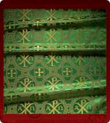 Metallic Brocade Fabric - 505-GR-GR-GM