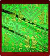 Metallic Brocade Fabric - 520-GR-GR-GM