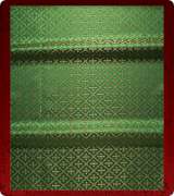 Metallic Brocade Fabric - 575-GR-GR-GM