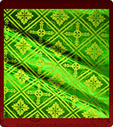 Rayon Brocade Fabric - 805-GR-NO-GS